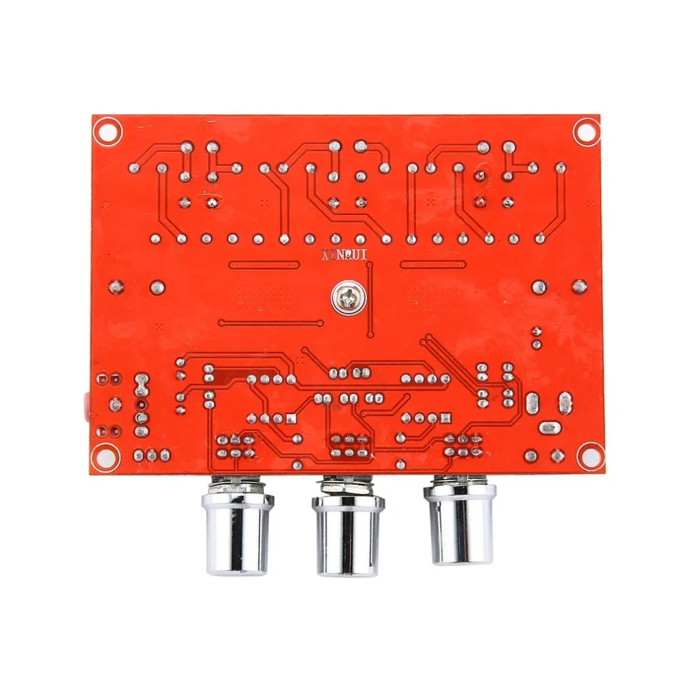 Новая версия высокое Мощность усилители двойной чип TPA3116D2 50Wx2 + 100 W 2,1 путь цифровой сабвуфера усилителя звука доска