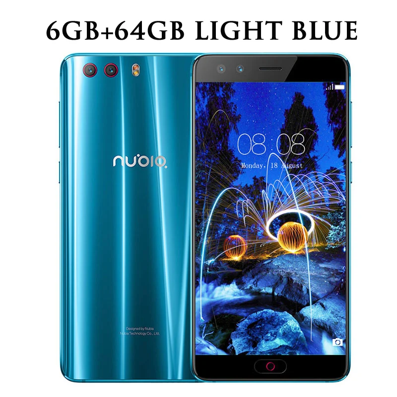 Глобальная прошивка ZTE Nubia Z17 miniS 6 ГБ ОЗУ/64 Гб ПЗУ мобильный телефон двойная