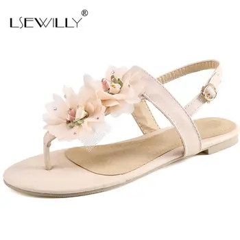 

Lsewilly Summer Women Sandals Female Flower Buckle Shoes Sandals Women's Flat Sandals Shoes Women Shoes Bohemia Flat Shoes S019