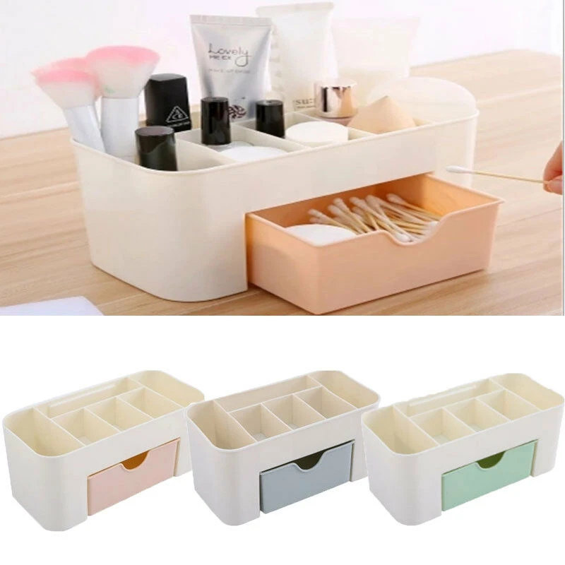 

Makeup Organizer Box Jewelry Necklace Nail Polish Earring Plastic Makeup Box Home Desktop Organizer For Cosmetics