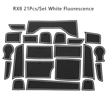 

Auto Cup Holder Center Car Door Groove Solt Mat Anti-Slip Armrest Pads For Roewe RX8 Mitsubishi 2013-2018 ASX 2013 Outlander