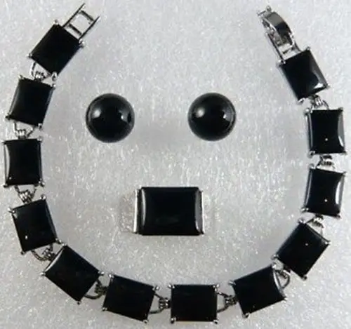 

New Design 2 Choices Mixed Color Bracelet Earring Ring Jewelry Set ^^^@^18K GP style Fine jewe Noble Natural jade FREE SHIPPING