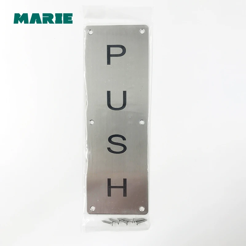 SP022 Office Door Sign Plates push indication Plate Stainless Steel