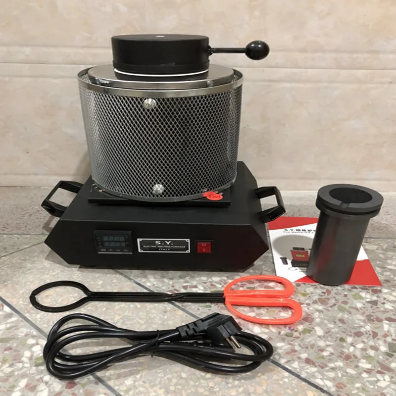 220V/110V Electric Jewelry Melting Furnace 1KG/2KG/3KG, Aluminum