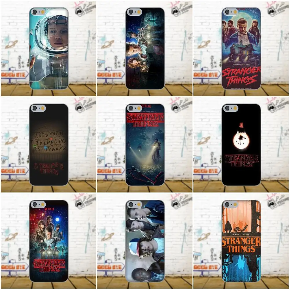 

Bixedx Luxury High-End Stranger Things For Apple iPhone 4 4S 5 5C SE 6 6S 7 8 Plus X Galaxy Grand Core II Prime Alpha