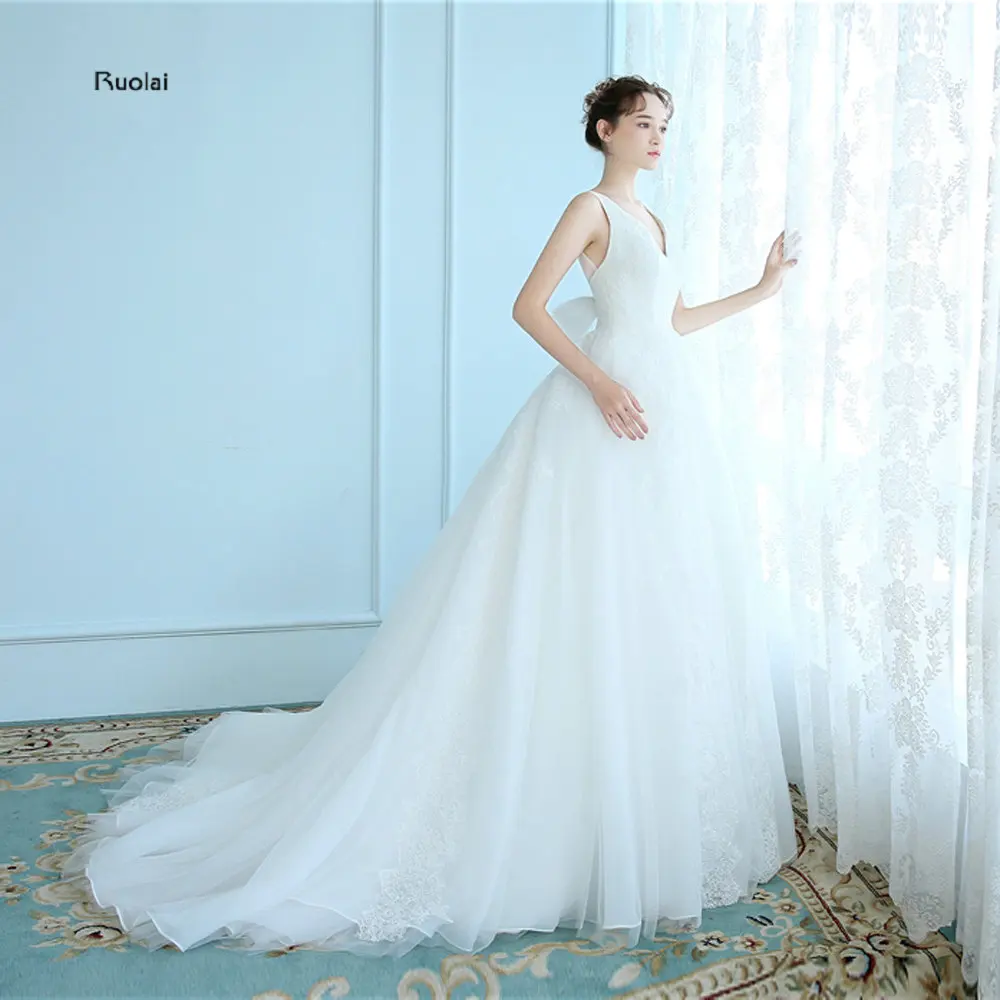 Buy 2017 Real Image Elegant Tulle Wedding