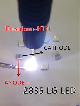 

2000PCS LG Innotek LED LED Backlight 1210 3528 2835 1W 100LM Cool white LCD Backlight for TV TV Application