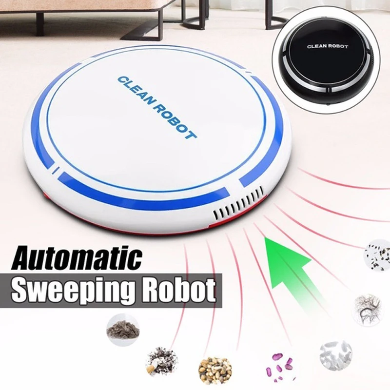 

Automatic Sweeping Robot Vacuum Cleaner Household Smart Floor Mop Dust Remover Washing Mopping Quiet Rechargeable