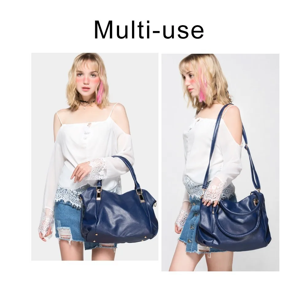  TTOU Designer Women Handbag Female PU Leather Bags Handbags Ladies Portable Shoulder Bag Office Lad - 32945428218