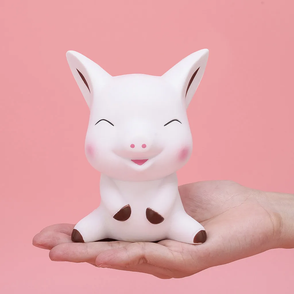 

squeeze toys squishy cartoon Mini Adorable Little Pig Soft Sloth Slow Rising Fruit Scented Stress Relief Gifts kids toys L0703