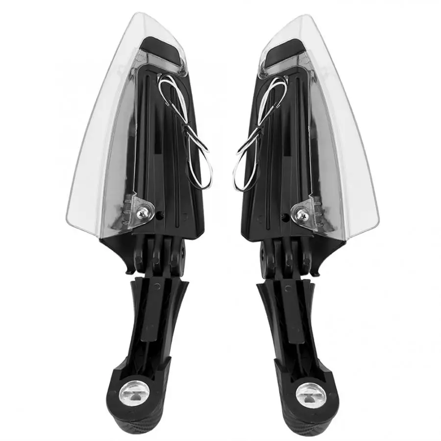 

1 Pair Motorcycle Protective Hand Guard LED White Light with Turn Signal Light Function amortisseur moto Falling Protection