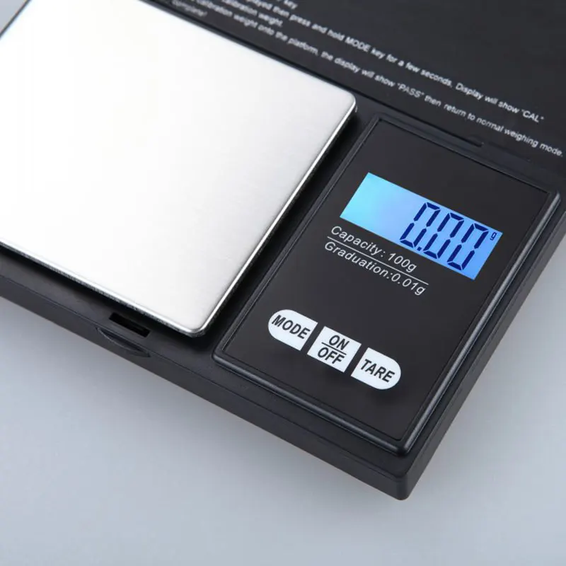 

0.1-1000G Precision Digital Scale Weed Coin Jewelry Pocket Tool MAL999