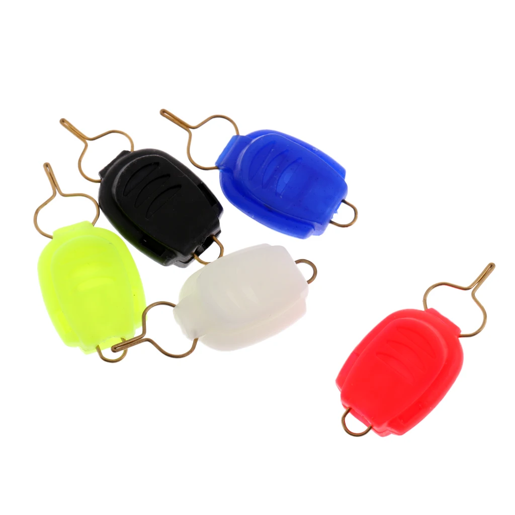 5pcs Compact Baitcasting Reel Fishing Line Holder Fishing Line Clip Buckle Stopper, Fishing Tackle Accessories