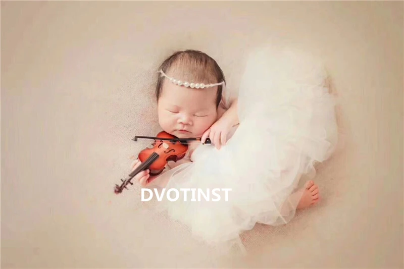 Реквизит для фотосъемки новорожденных Dvotinst музыкальный инструмент Bebe студия