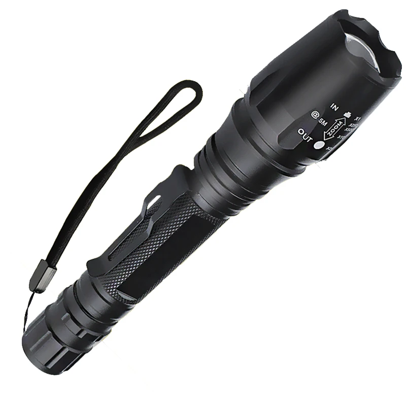 best led torch Litwod Z20V5 LED Flashlight Torch XML L2 T6 Zoomable Aluminum waterproof Tactical Flashlight Torch Linternas 2x Batteries rechargeable flashlights