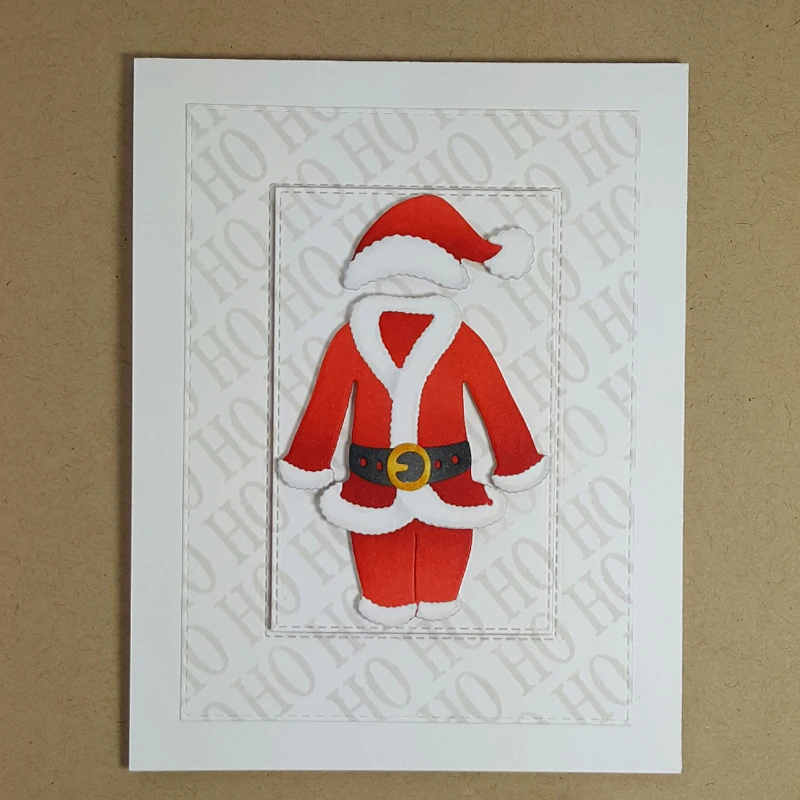 

Santa's jacket Metal Cutting Dies Stencils for DIY Scrapbook Photo Album Paper Card Decorative Craft Embossing Die