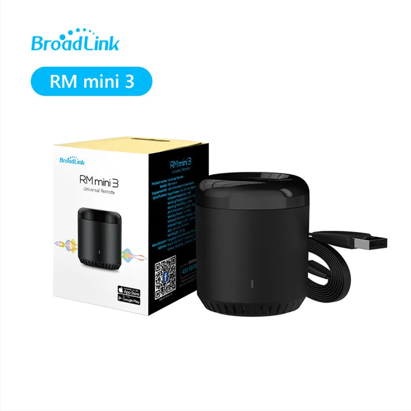 Original BroadLink RM Mini 3 IR Hub Alexa Echo Google Home Mini Assistant  IFTTT Voice Control WiFi Universal Remote Smart Home - AliExpress