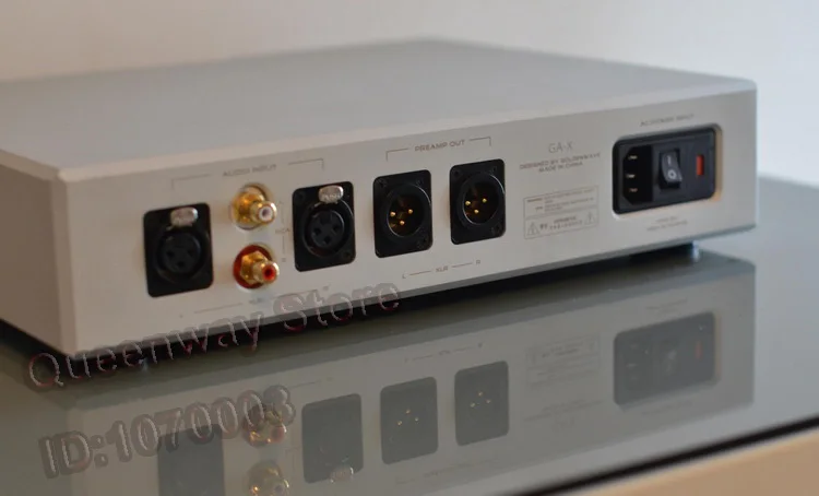 GoldenWave GA-X Flagship Headphone Amplifier Fully Balanced Class A Headphone Amp With Aerospace Aluminum CNC Machining Case