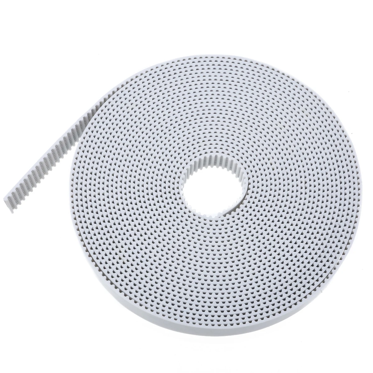 Mayitr 5M 10mm PU GT2 Timing Belt White Open End Steel Cords Reinforced Suitable For 3D Printer Accessoires
