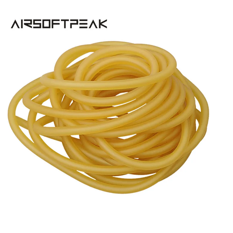 6mm Latex Slingshots Rubber Tube 5m Long Tubing Band For Shooting
