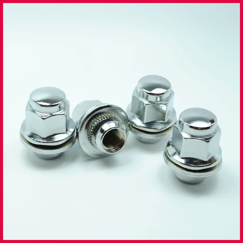 Buy 4Pcs/set M12x1.5 wheel nuts with washer Fit For