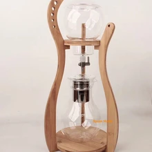 800 мл Новая Вода/капельная, для воды и льда Кофеварка Лучшая цена и лучшее качество с бамбуковой капельница для приготовления кофе со льдом напрямую с фабрики