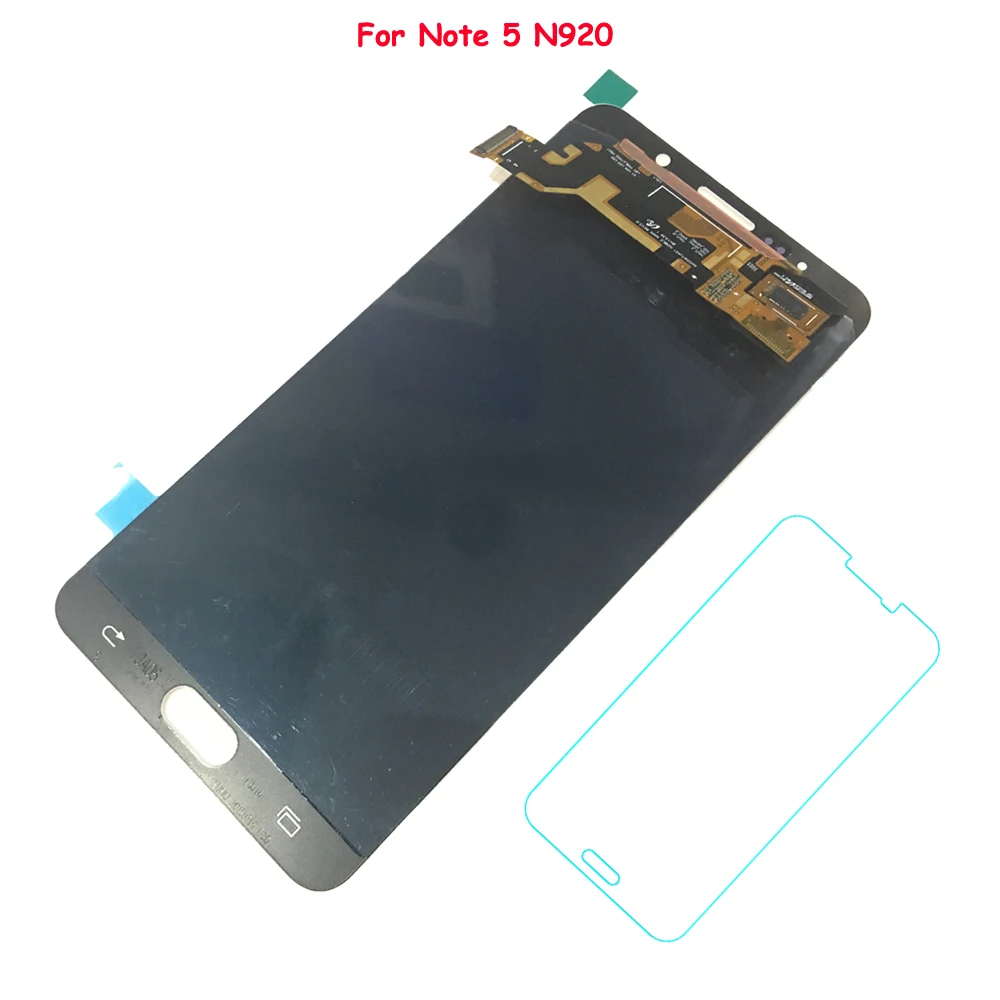 

FIX2SAILING 100% Working AMOLED LCD Display Touch Screen Assembly For Samsung Galaxy Note 5 N9200 N920T N920A N920I N920G