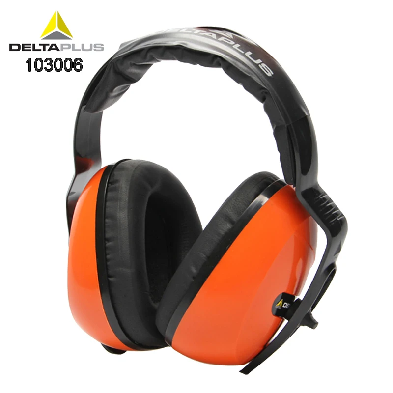 DELTAPLUS 103006 Noise-proof earmuffs Noise SNR 29 Original Safety earmuffs Comfortable shooting Learn Professional earmuffs