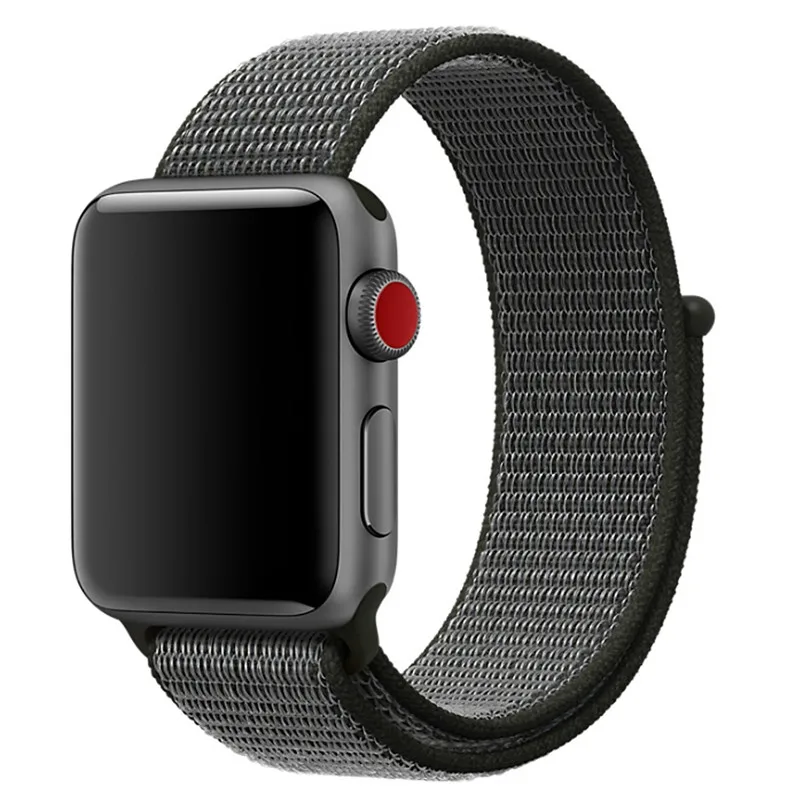 Нейлоновые ремешки для Apple Watch 40 мм 38 мм браслет для Apple Watch Series 4 44 мм ремешок для Apple Watch полосы 42 мм