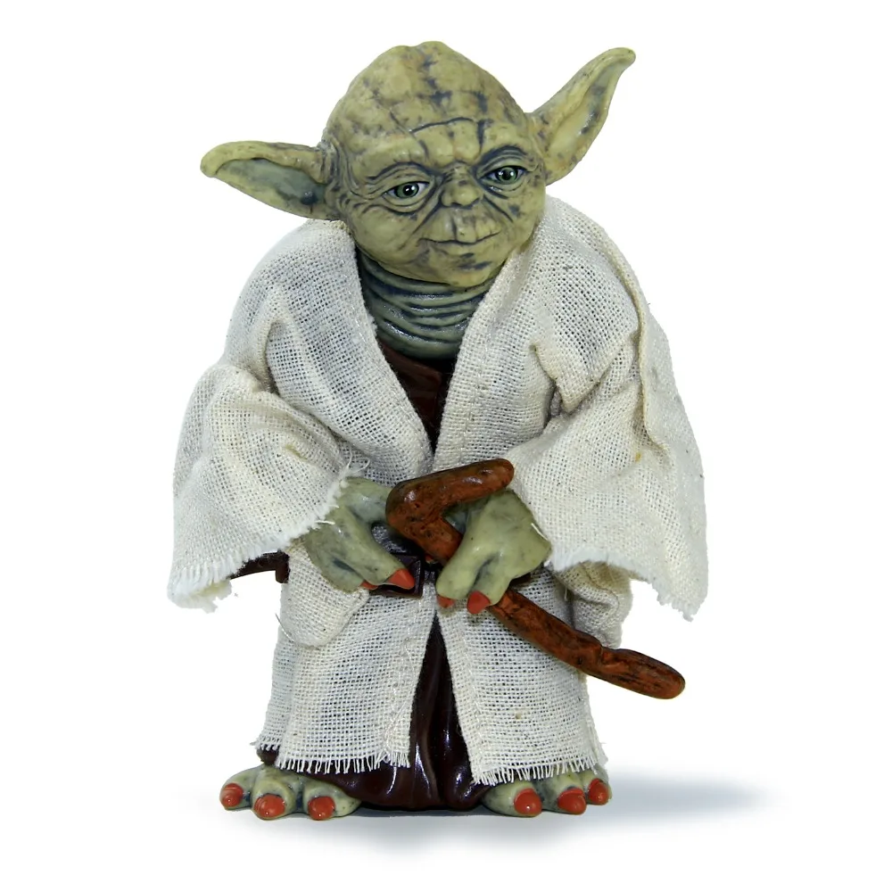 Звездные войны 12 см Имитационная Модель Игрушки Йода Джедай Йода ПВХ Фигурку Игрушки Подарок Коллектор