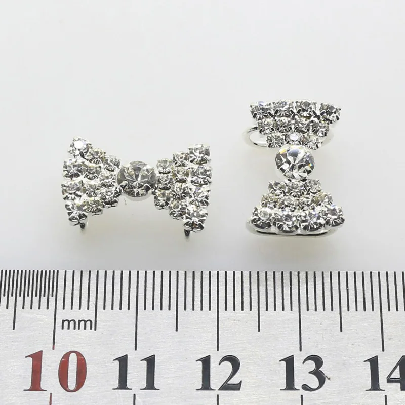 10 шт./упак. 18mm * 12mm стразы пряжки скольжения/приглашения лента слайдер свадебное