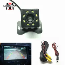 MIZRONZIZI Universal Car Rear View Camera 8 LED Night Vision Auto Parking Monitor Assistance Camera Waterproof HD Color Image MIZRONZIZI Universal Car Rear View Camera 8 LED Night Vision Auto Parking Monitor Assistance Camera Waterproof HD Color Image