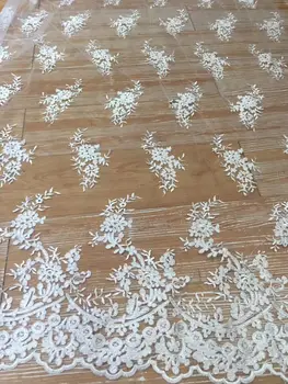 

Best Selling embroidered laces S-81447 African net Lace Fabric Nigerian tulle lace Fabric High Quality