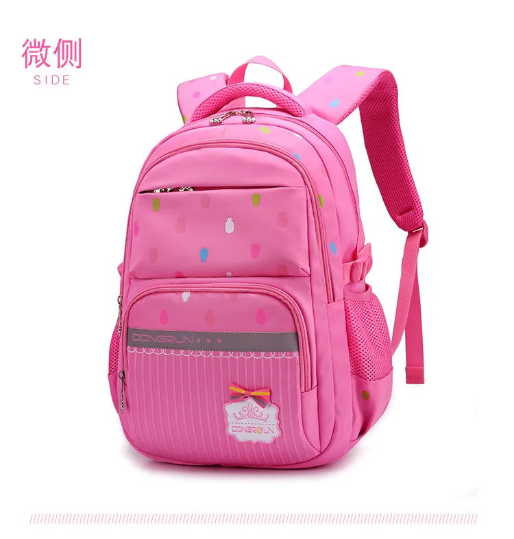 Детский школьный рюкзак для девочек, школьный рюкзак для начальной школы, ортопедический рюкзак принцессы, школьный рюкзак для детей, Mochila Infantil