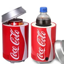 Портативный мини USB ПК автомобильный ноутбук холодильник мини USB ПК холодильник DC 5 в 12 В подогреватель охладитель напитков банки для напитков морозильник