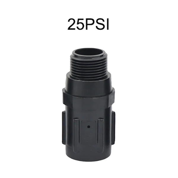 15PSI-45PSI Preset Pressure Regulators with 3/4" BSP Thread Reduces Incoming Water Pressure For Garden Drip System 1Pc 