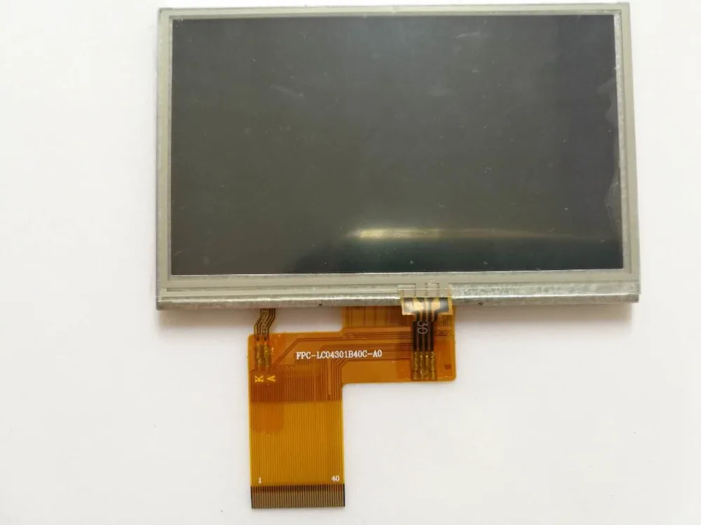 

4.3 inch 40PIN TFT LCD Common Screen with Touch Panel ST7282 Controller 480(RGB)*272