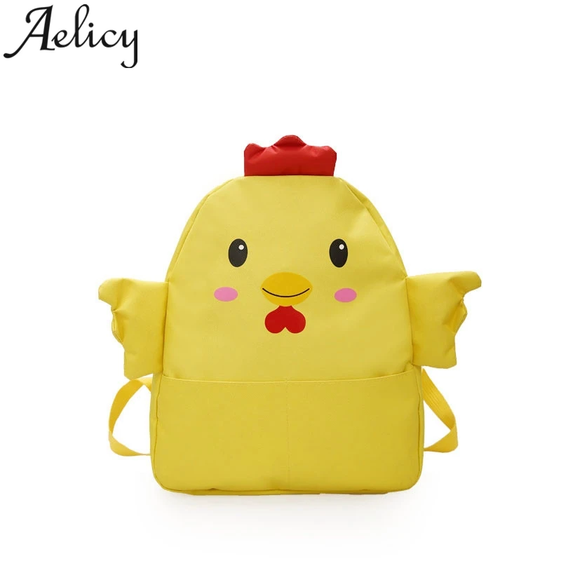 Aelicy 2019 Детские Мультяшные цыплята школьные сумки для девочек милый Повседневный