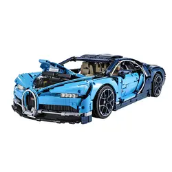 Bugatti модель гоночной машины DIY Lepu 20086 наука и Технология серии