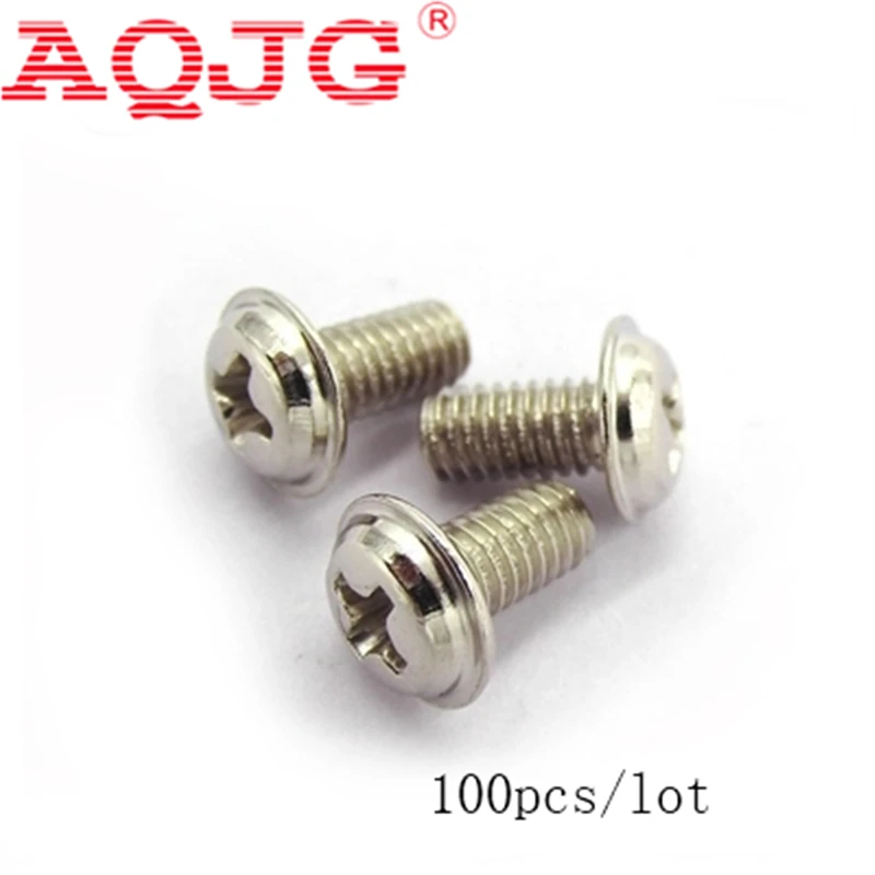100 pcs m3 * 6mm ���� m3x6mm �����η��� ��ƿ ���� �峭�� ��ǻ�� ȣ��Ʈ �г� ����Ʈ �ʸ��� ũ�ν� ���� ���� ����