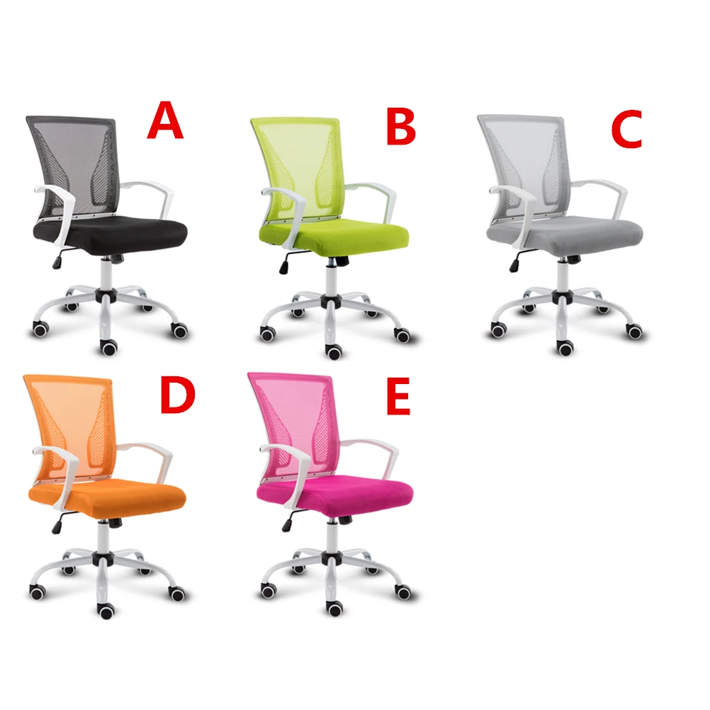 Simple Modern Portable Household Office Chair Breathable Mesh Cloth Leisure Computer Gaming Chair M