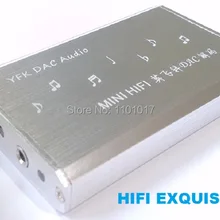HIFI EXQUIS YEK PCM2706 DAC TDA1305 декодер amp ноутбук USB звуковая карта усилитель для наушников