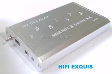 YEK HIFI EXQUIS DAC PCM2706 decodificador TDA1305 Notebook PC tarjeta de sonido USB amplificador de auriculares amp
