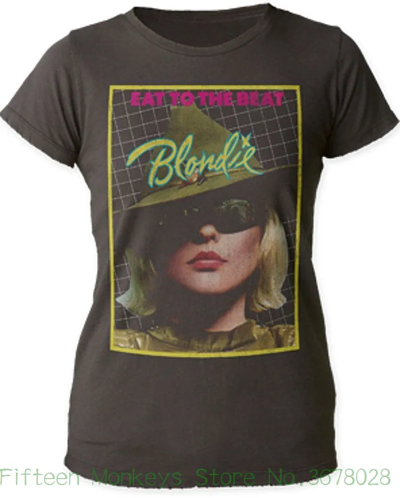 

Women's Tee Blondie " Eat To The Beat " Women's Boyfriend Tee - Free Shipping Cotton Plus Size Fashion Top tshirt