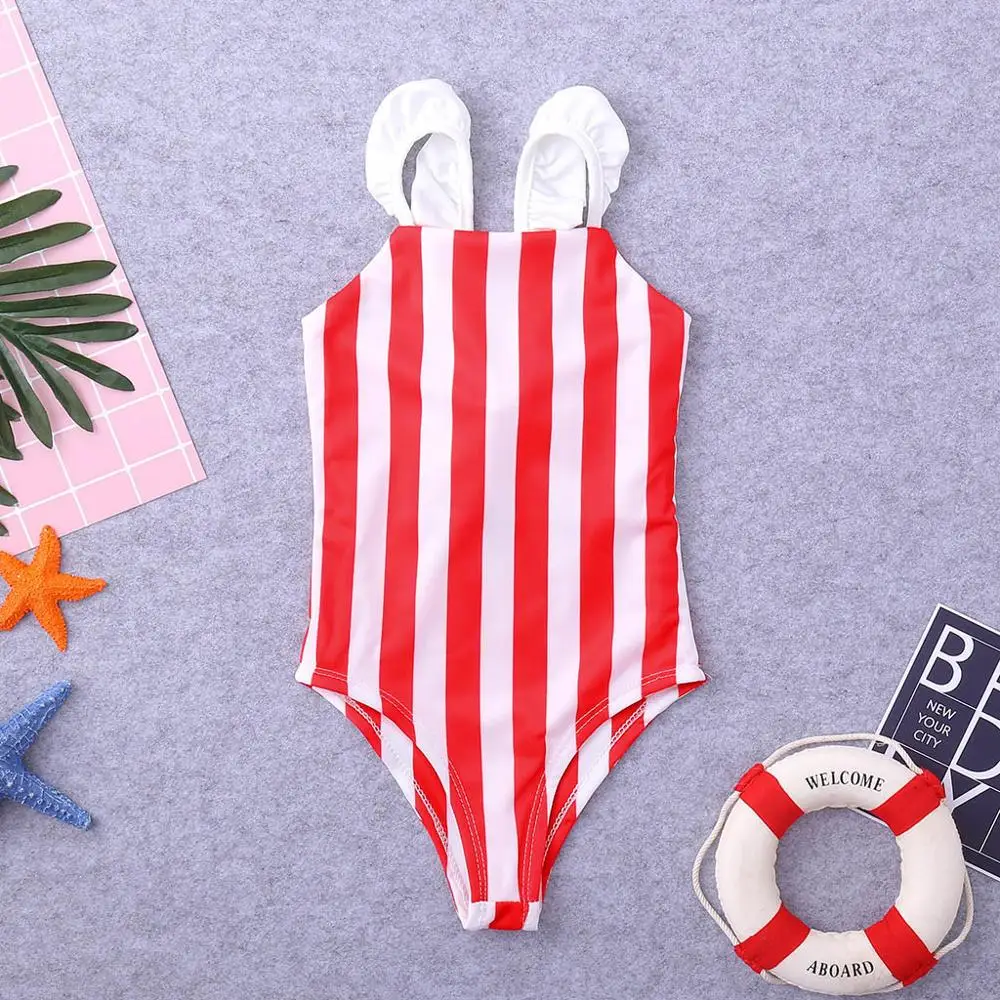 

Kids Baby Girl Striped Baby Girl Swimwear Bikini Child Stripe Swimsuit Bikini One Piece Swimwear Swimsuit For Girls 2019 A1