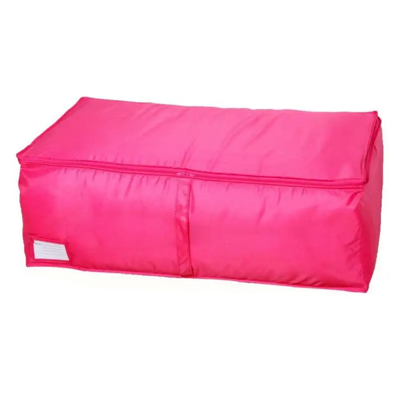 Портативный ящик для хранения постельных принадлежностей, деликатный Органайзер, нетканый чехол для одежды, держатель, одеяло, подушка, нижнее белье для хранения, синие/красные сумки