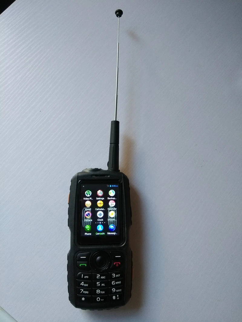 Новое обновление сети радио gps Wifi walkie talkie 50 км zellow Android смартфон bluetooth WAP портативное радио