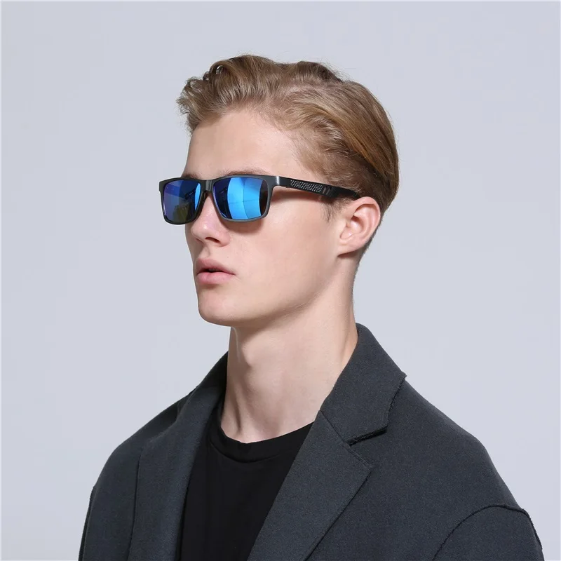 YSO Aluminium Meg Sunglasses Men Luxury Brand Polarized UV400 Protection  Glasses For Driving Blue Lens Sunglasses For Men 6560