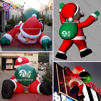 

2018 HOT SALE 8m christmas large santa decorations, 26feet climbing santa claus for advertising -inflatable toy