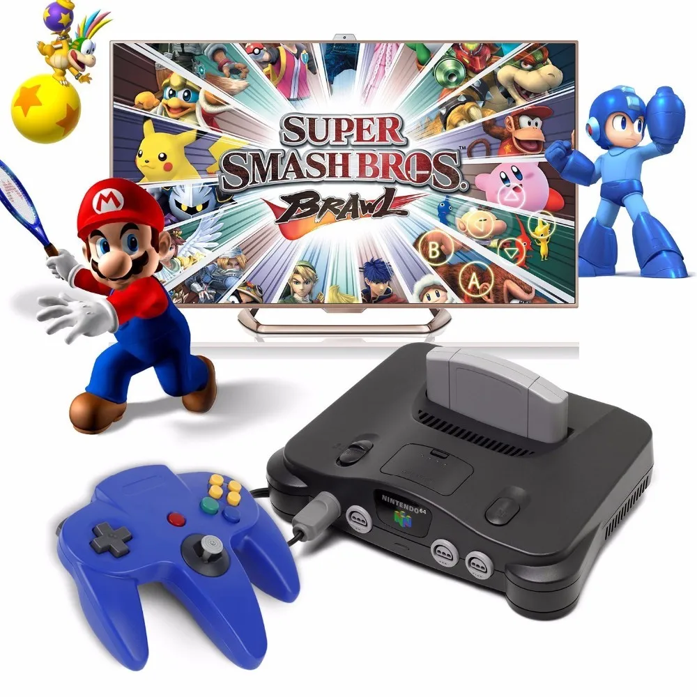 

Wired USB/N64 Port Controller For Nin te nd N64 Games Gamepad Joypad Joystick Gamecube Console For PC For Mac With USB/GC